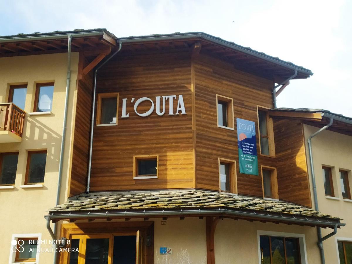 L'Outa Hotel Restaurant Termignon Exterior foto